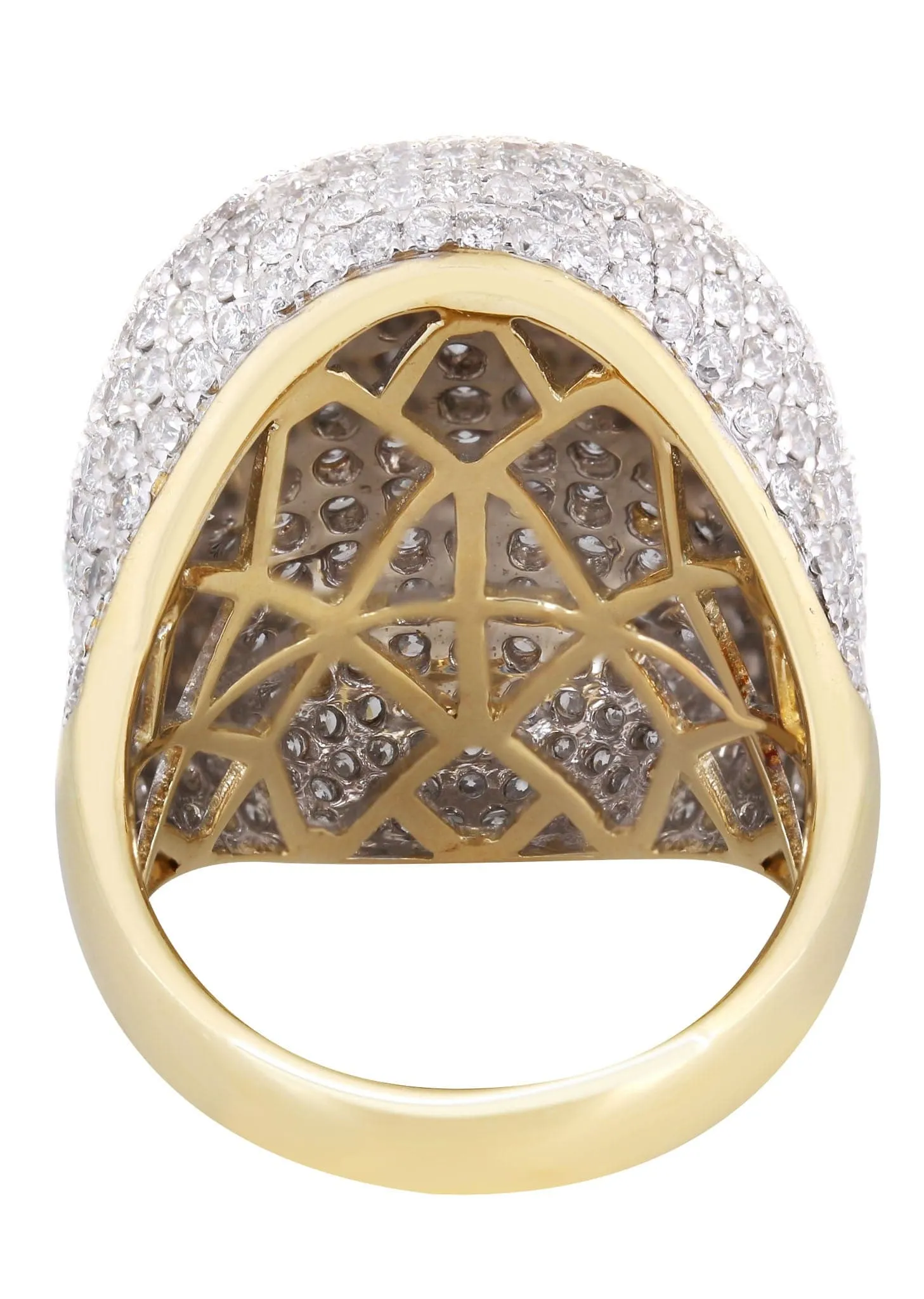 14K Ladies Diamond Cocktail Ring | 6.08 Carats | 15.54 Grams