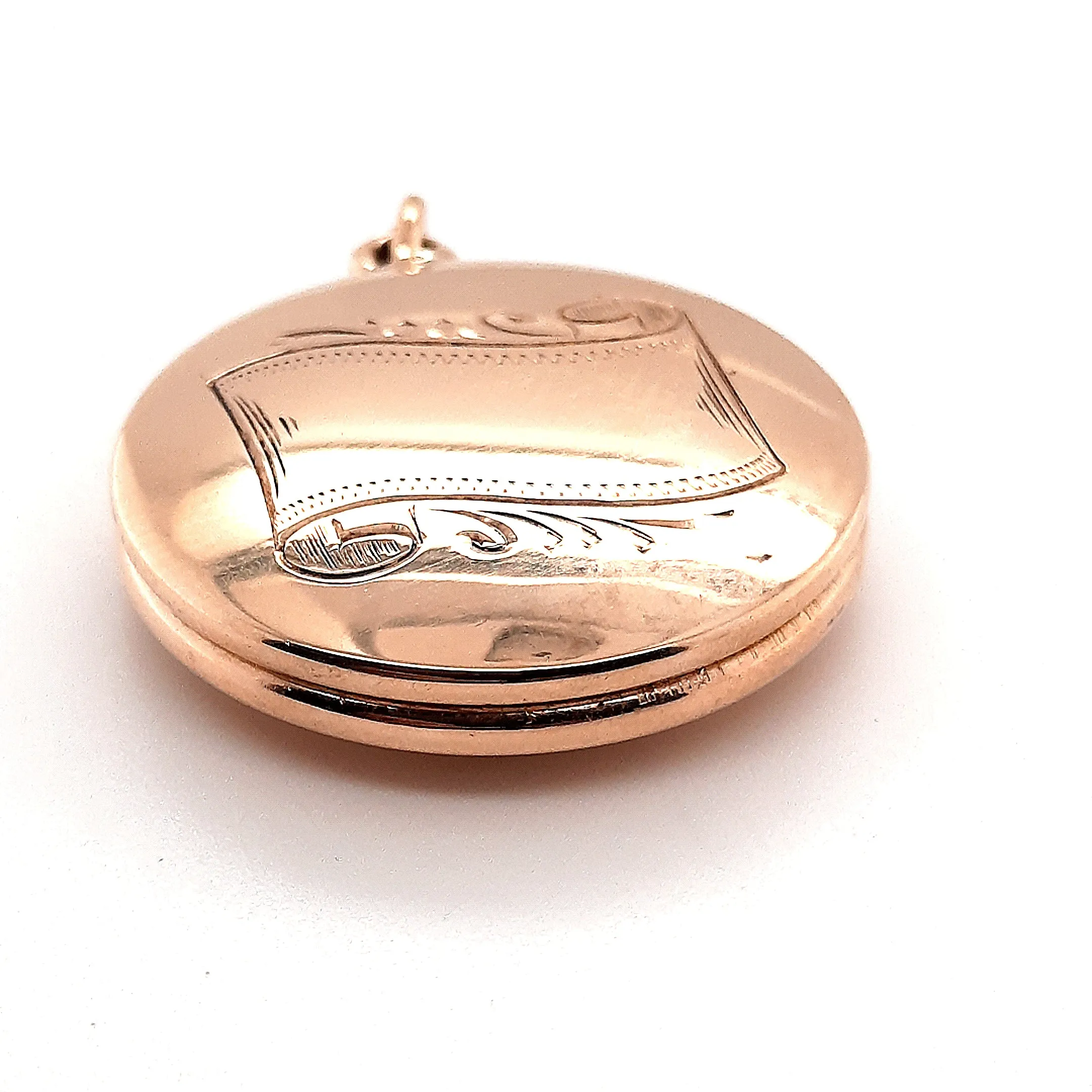 9ct Yellow Gold Locket Pendant