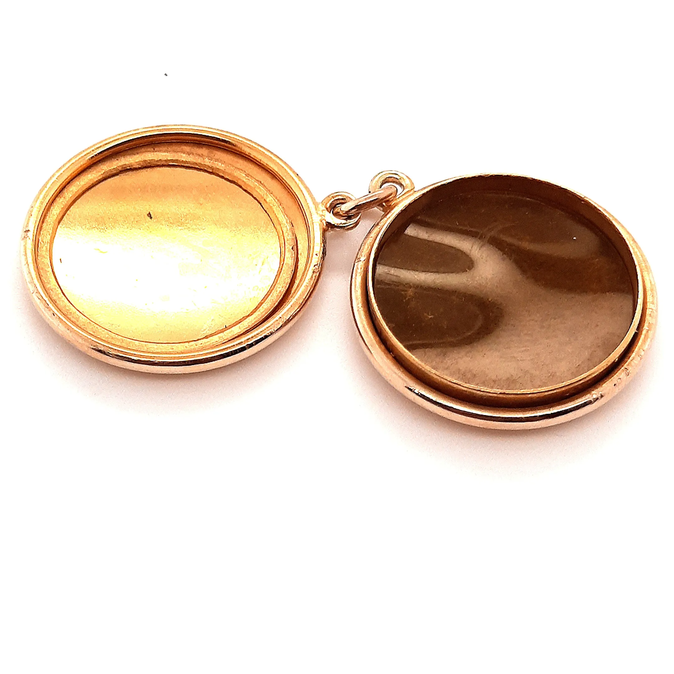 9ct Yellow Gold Locket Pendant