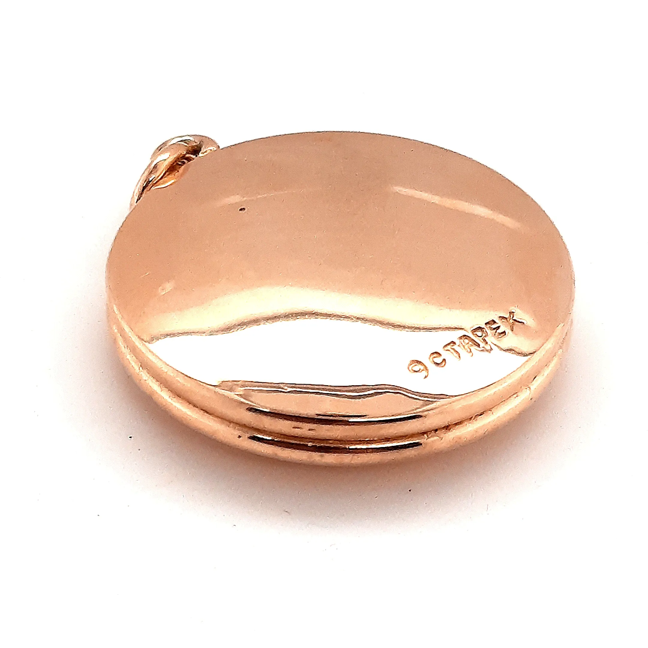 9ct Yellow Gold Locket Pendant