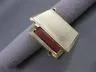 ANTIQUE LARGE PICTURE LOCKET 18KT YELLOW GOLD PENDANT 29MM x 26MM #20616