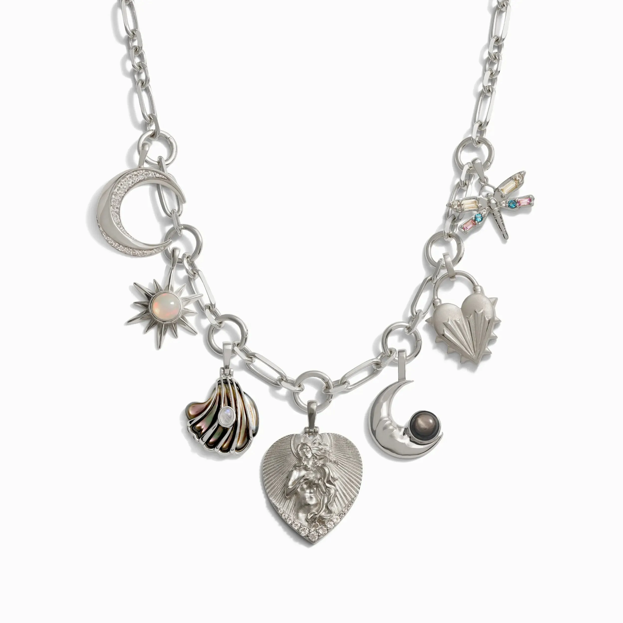 Aphrodite Statement Charm Necklace