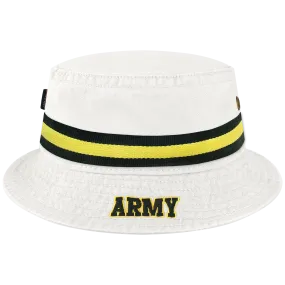 Army Black Knights White Relaxed Twill Bucket Hat