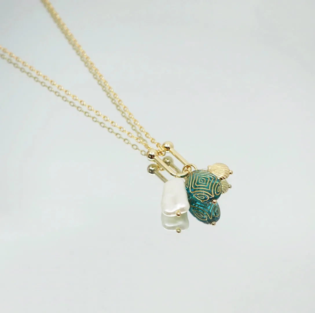 Atlantis Cluster Pendant Necklace