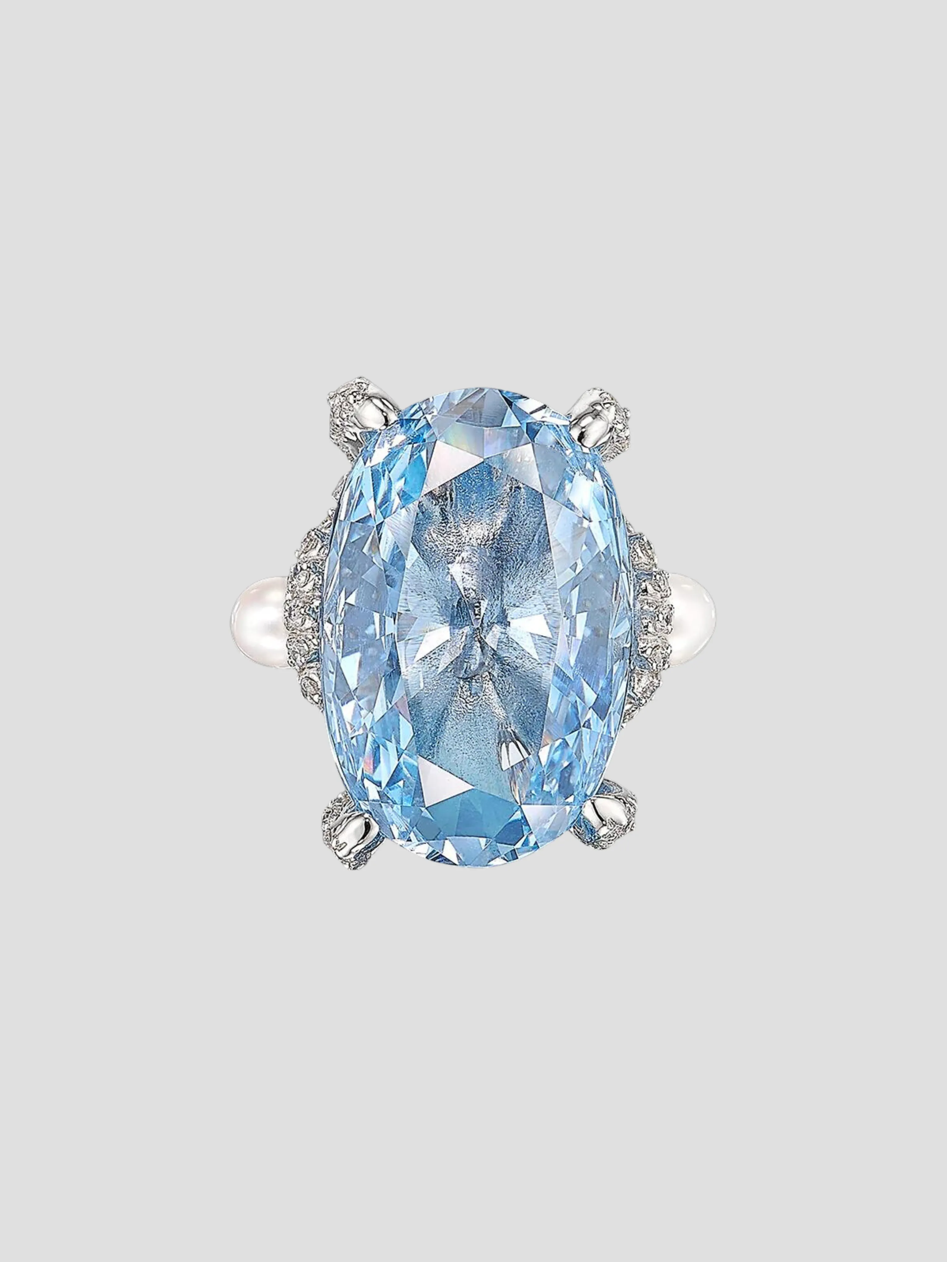 Baby Blue Mermaid Ring