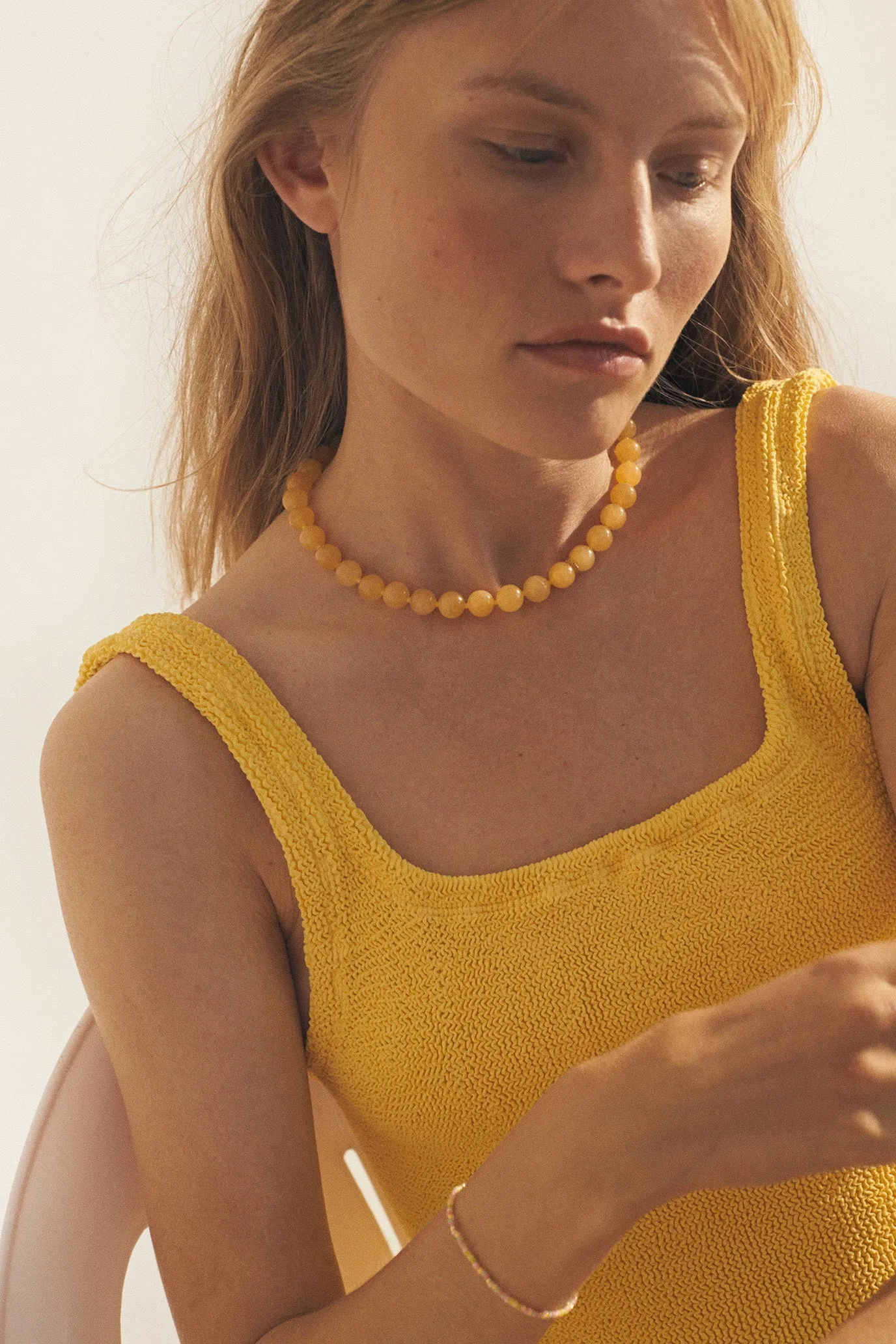 Ball Necklace - Lemonade
