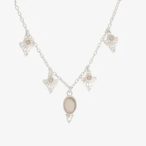Be the Light Droplet Necklace - Silver