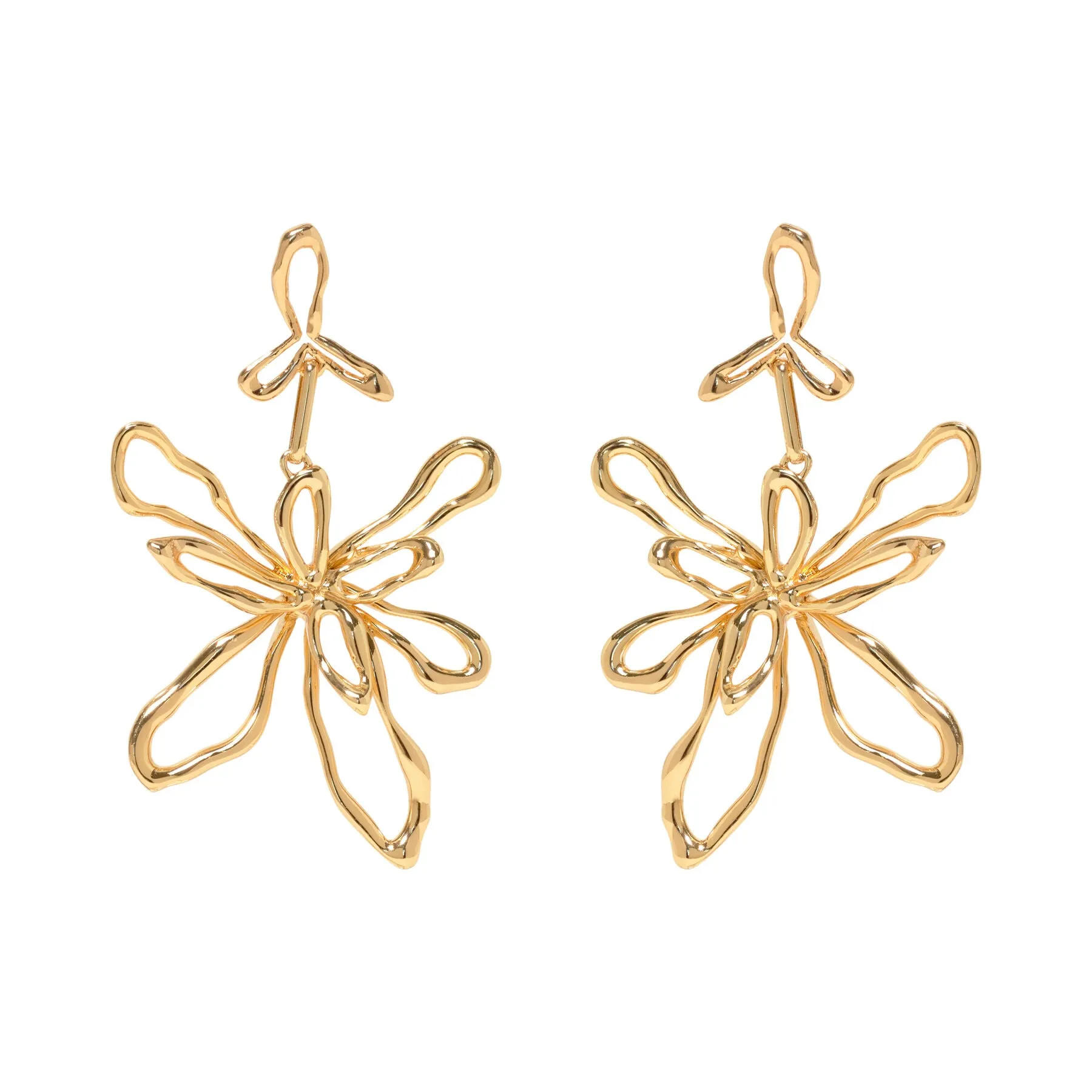 Casablanca Earrings in Gold