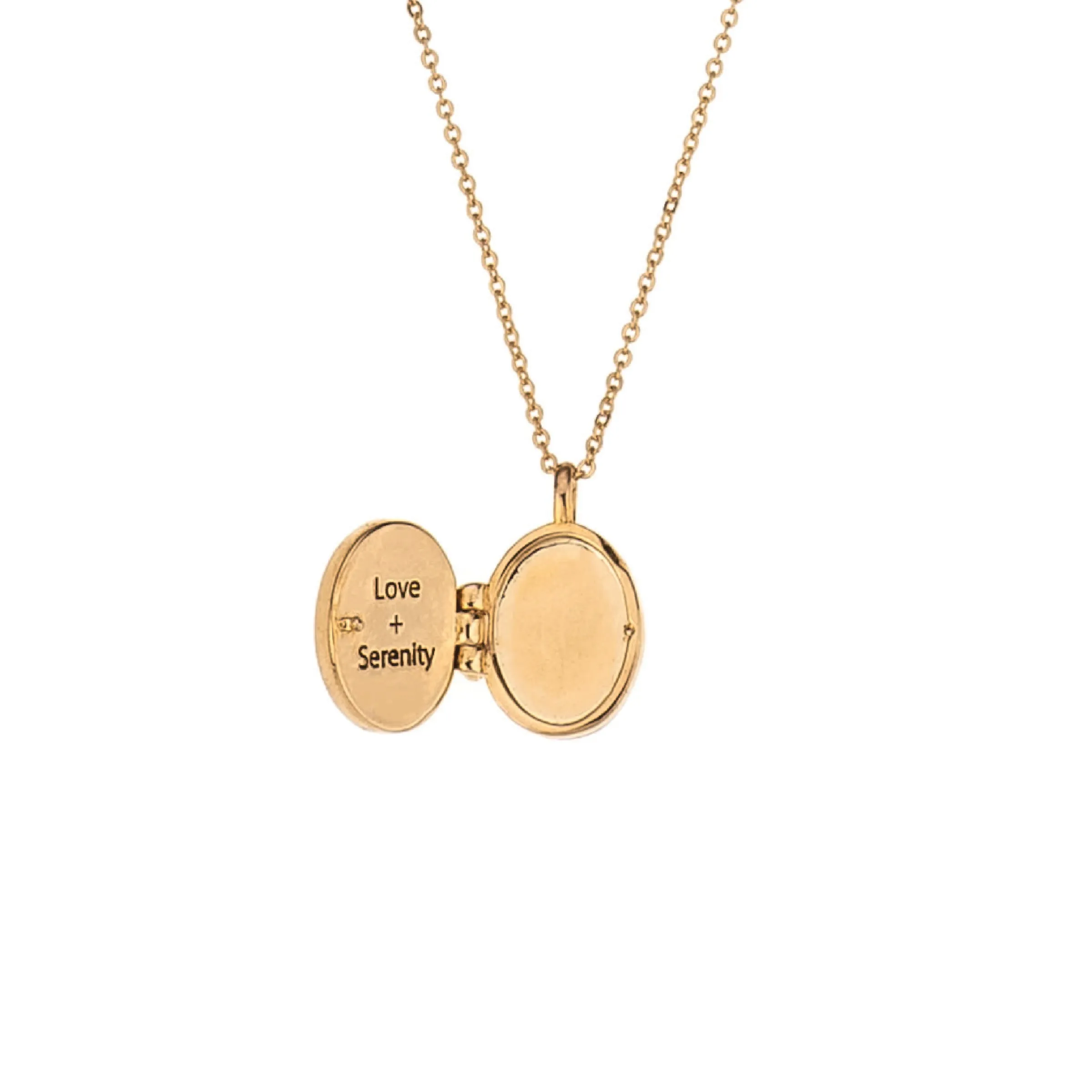Charged Rose Quartz Locket Necklace