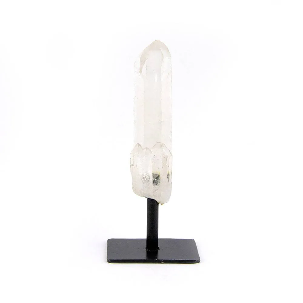 Crystal Quartz Point on Metal Base