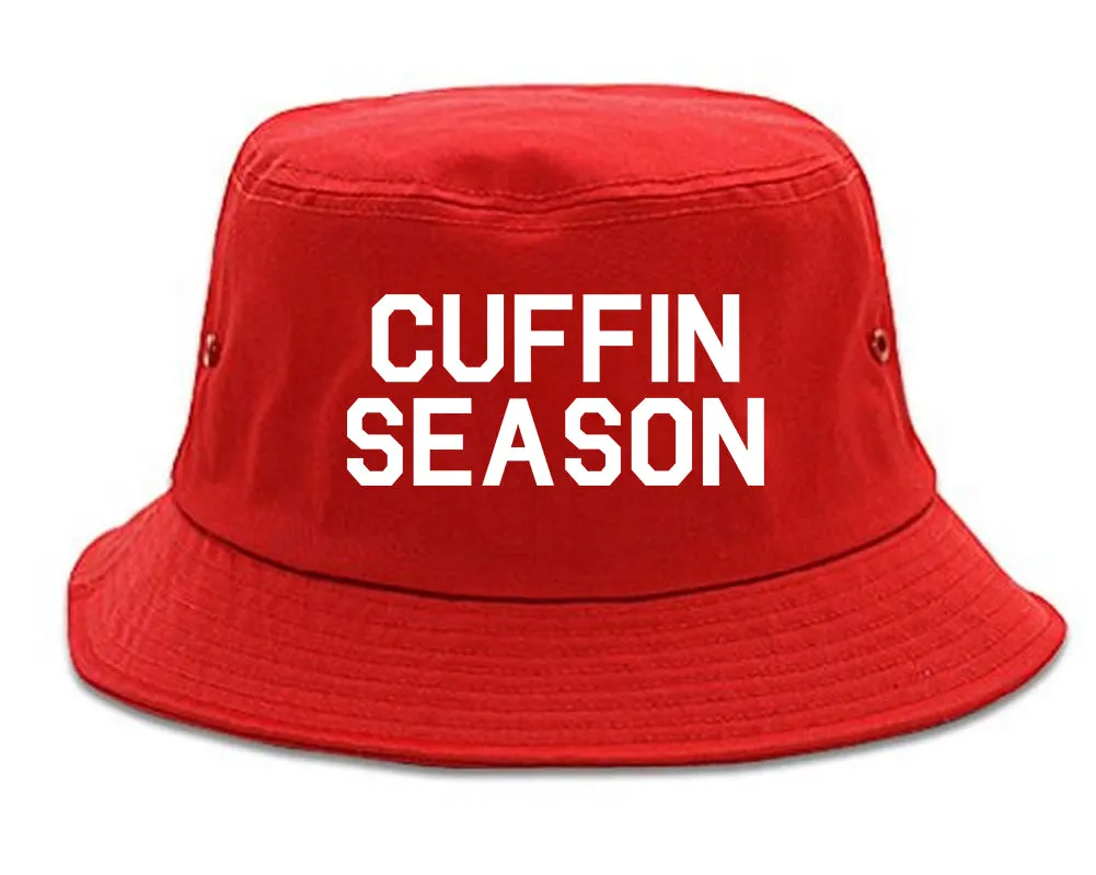 Cuffin Season Mens Bucket Hat
