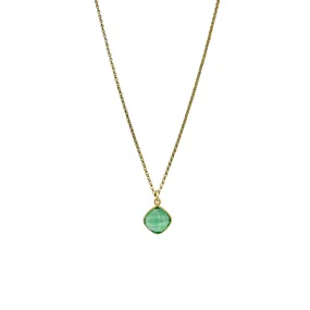 Dana Green Quartz Gemstone Necklace