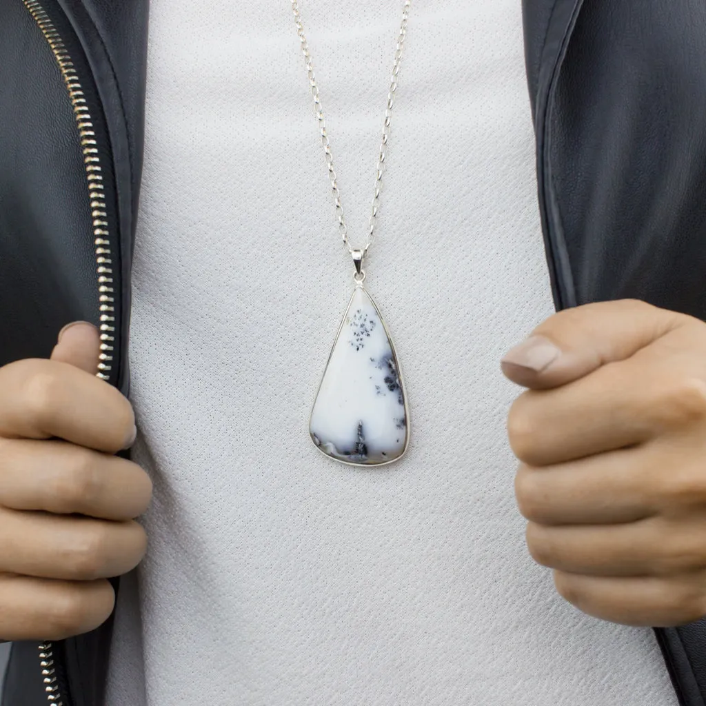 Dendritic Opal Necklace
