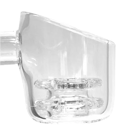 Diamond Knot Quartz Banger | 14mm Male Joint | 20mm OD | 2mm Thickness