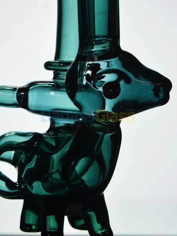 Dino Recycler Dab Rig by SWRV Glass