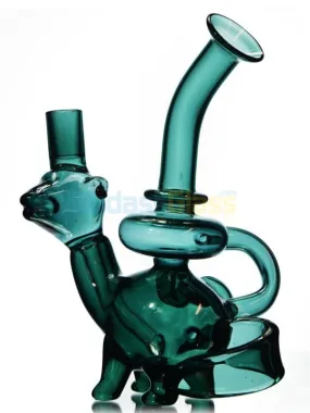 Dino Recycler Dab Rig by SWRV Glass