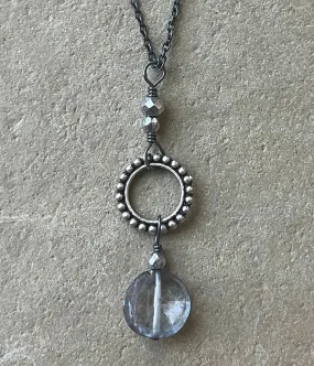 Double Circle Necklace