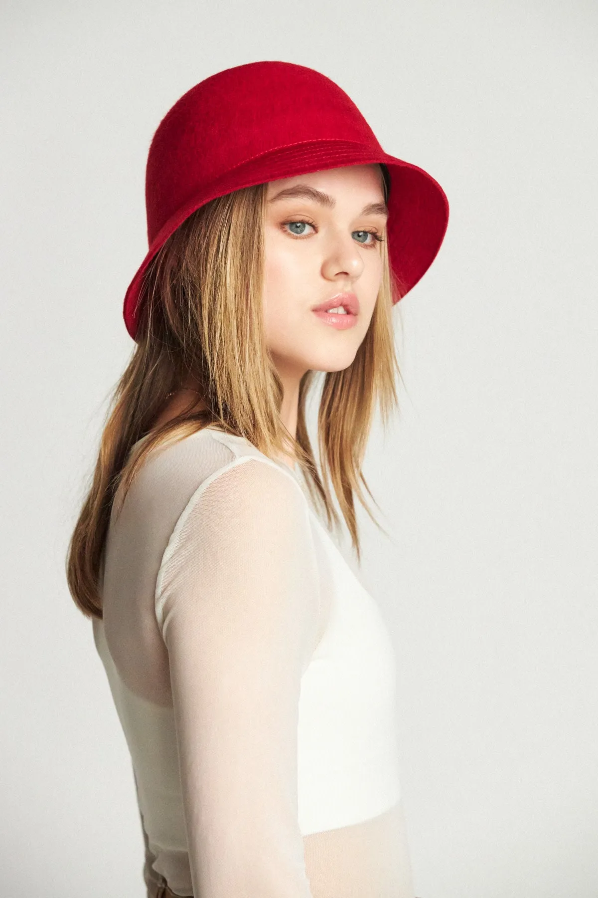 Essex Bucket Hat - Scarlet