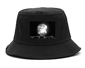 Explosion Nuclear Bomb Cloud Bucket Hat