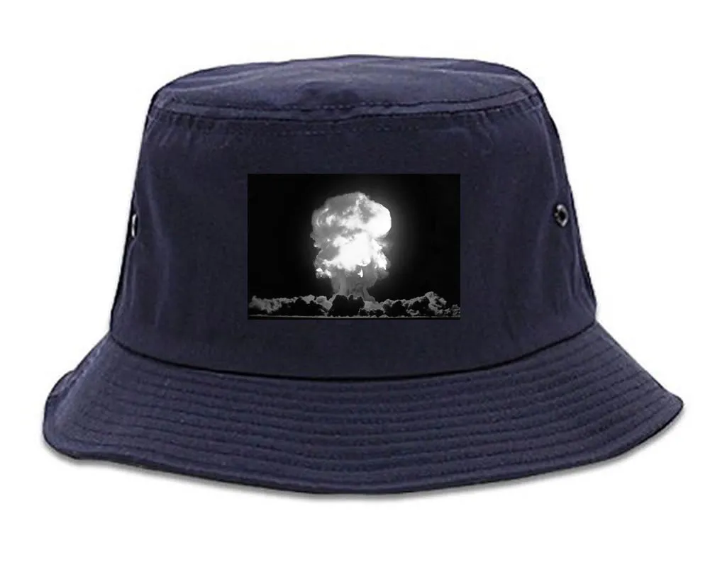 Explosion Nuclear Bomb Cloud Bucket Hat