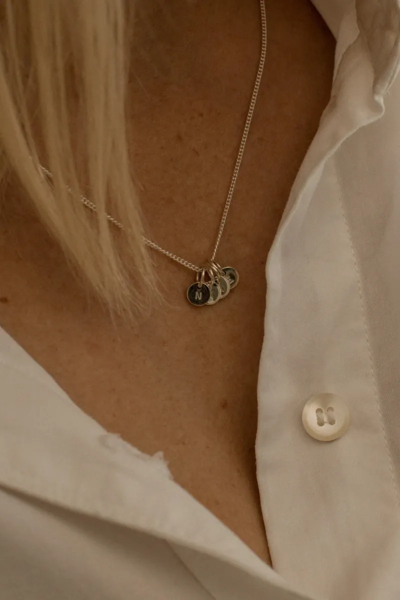 Fine Curb Chain necklace - Silver