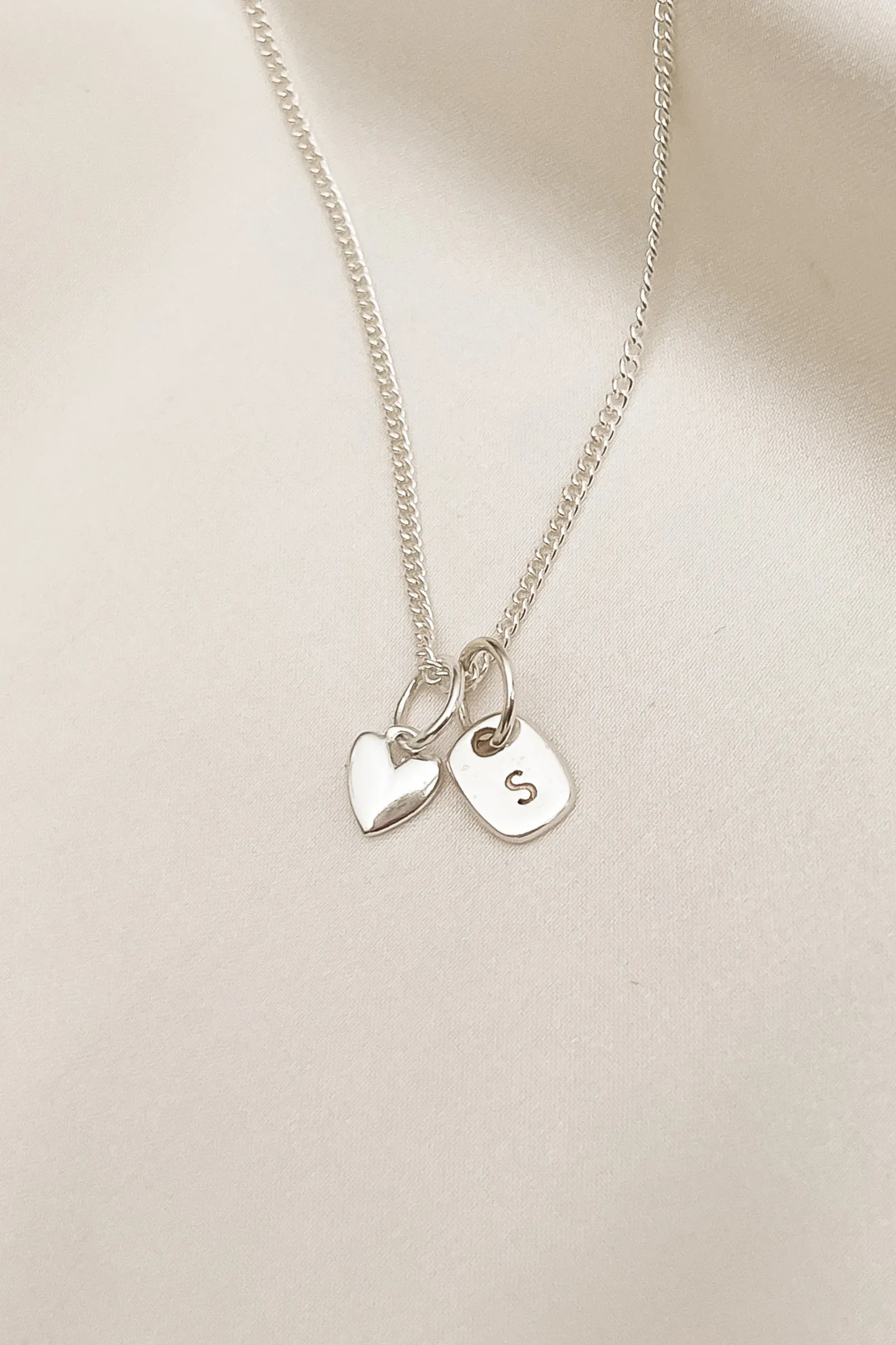 Fine Curb Chain necklace - Silver
