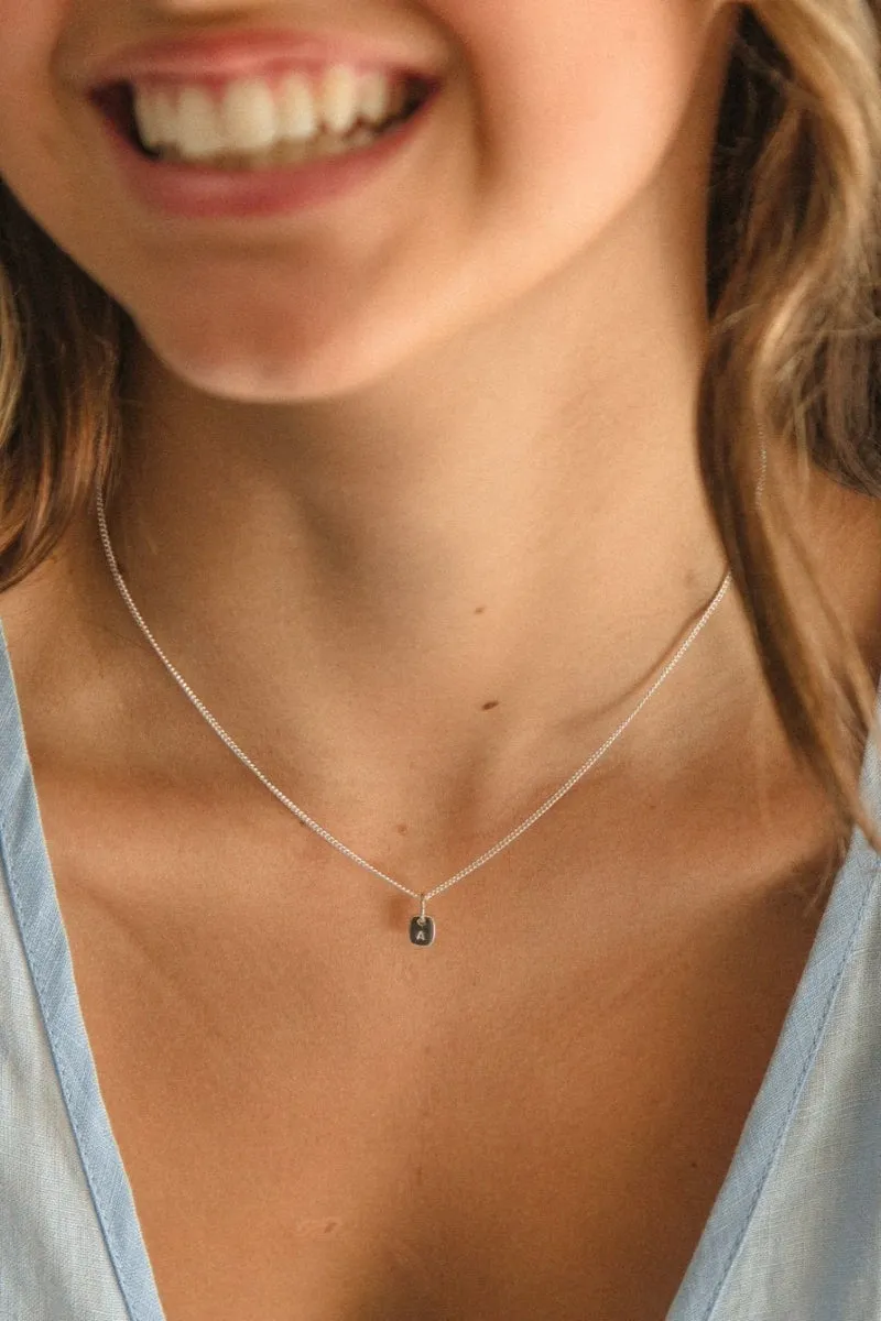 Fine Curb Chain necklace - Silver
