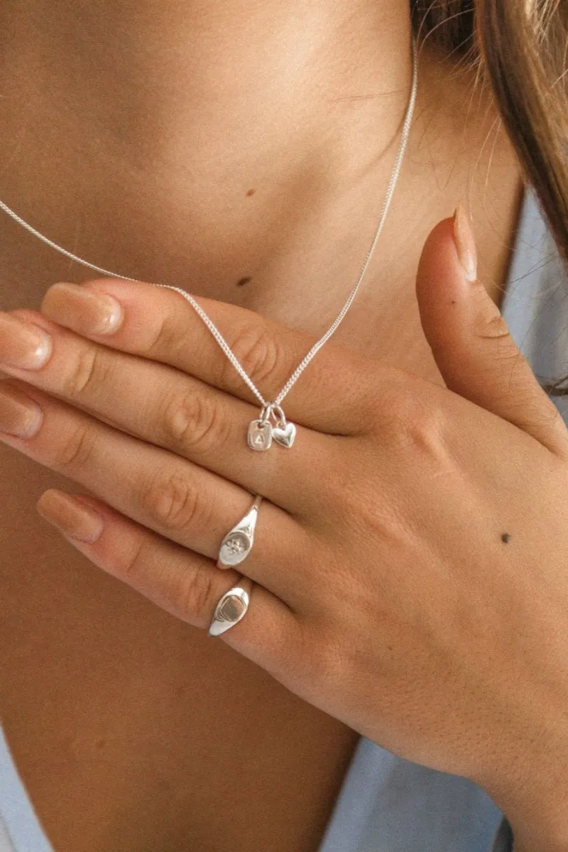 Fine Curb Chain necklace - Silver