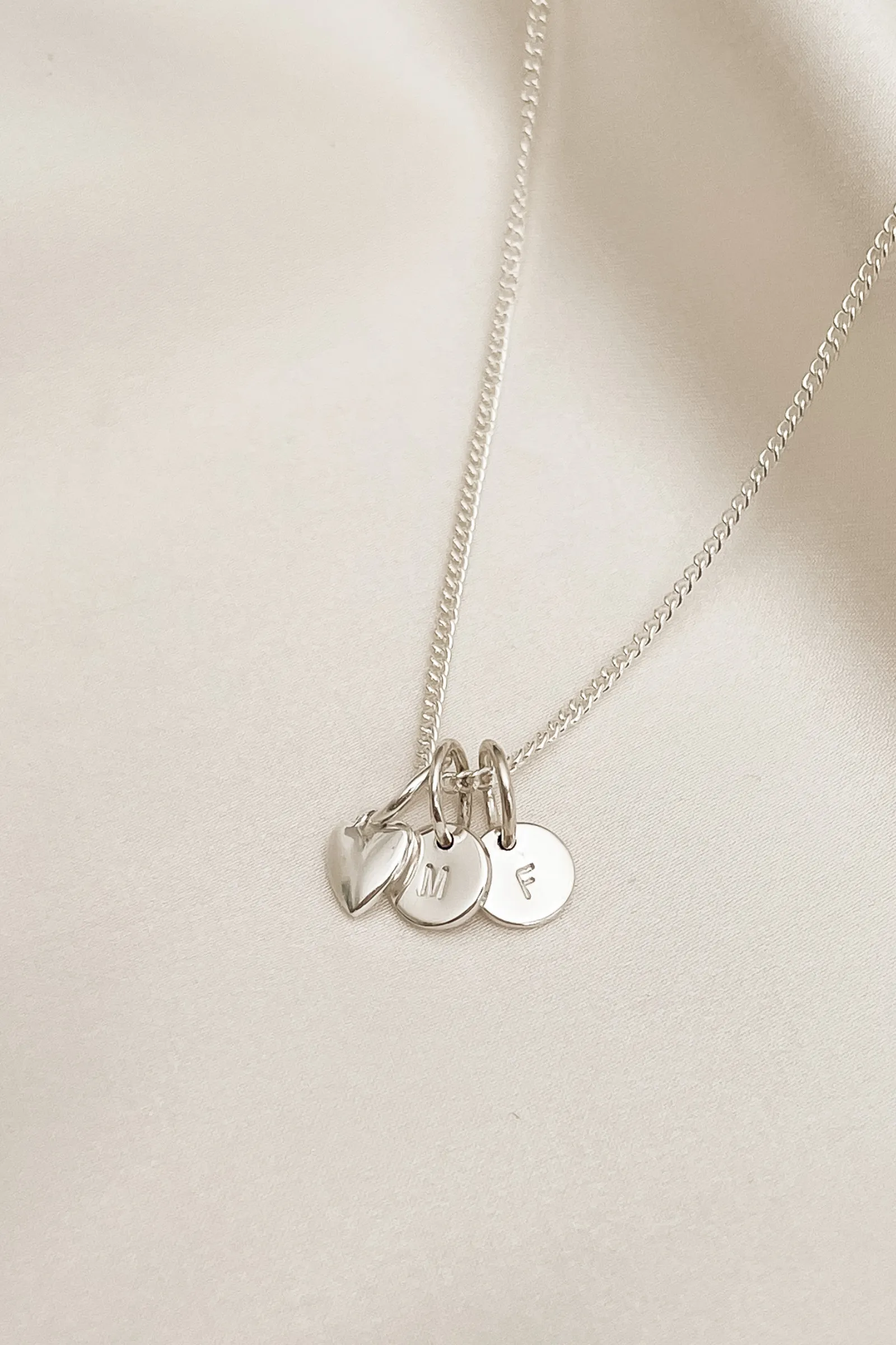 Fine Curb Chain necklace - Silver