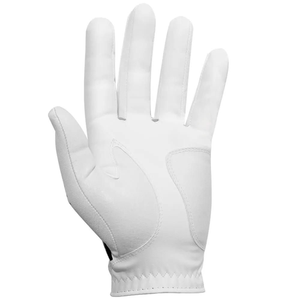 FootJoy WeatherSof Golf Glove - White/Black