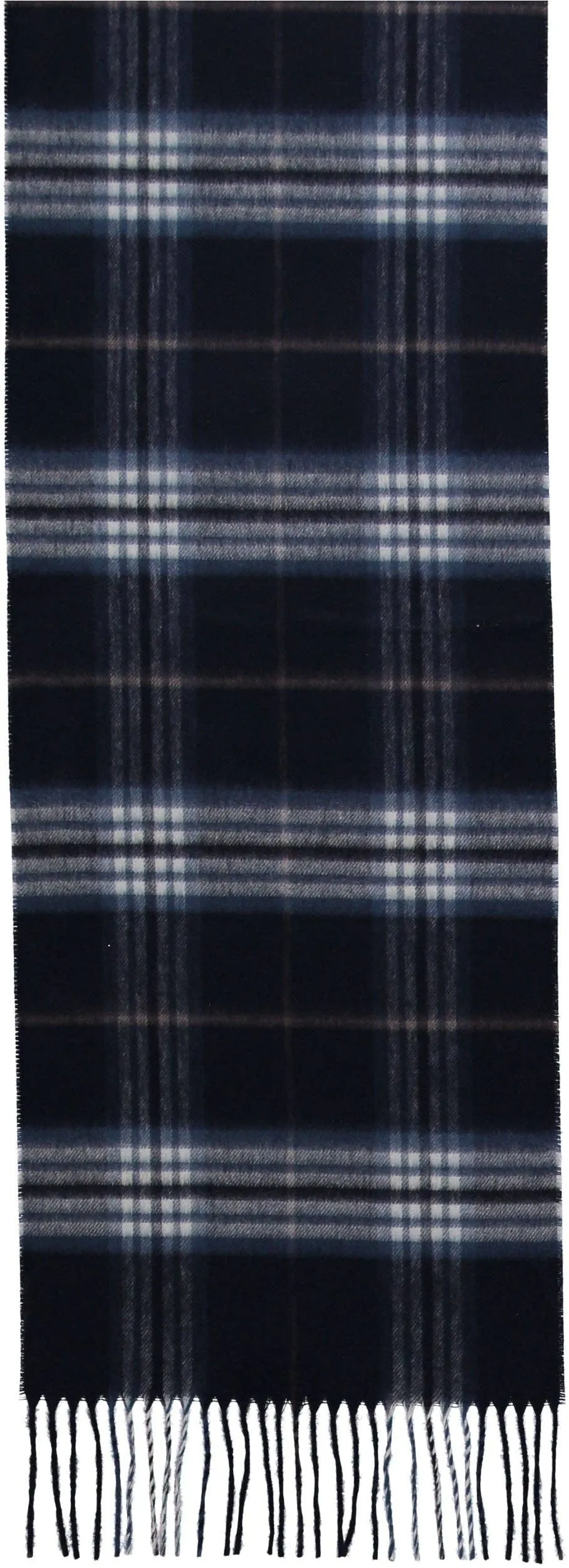 FRAAS - The Scarf Company - FRAAS Plaid Cashmink® Scarf: Navy