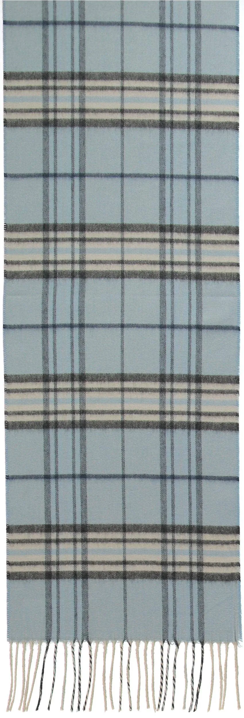 FRAAS - The Scarf Company - FRAAS Plaid Cashmink® Scarf: Navy