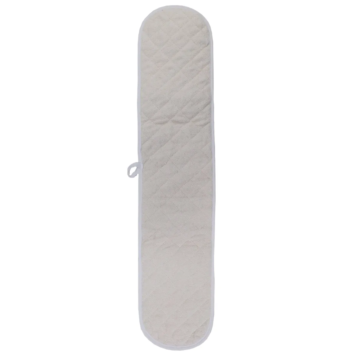 FULL CARTON - 25 x DOUBLE Oven Gloves - 18.5cm x 83cm - White