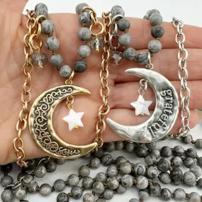 GRATEFUL | CRESCENT MOON | Long Chain Fusion
