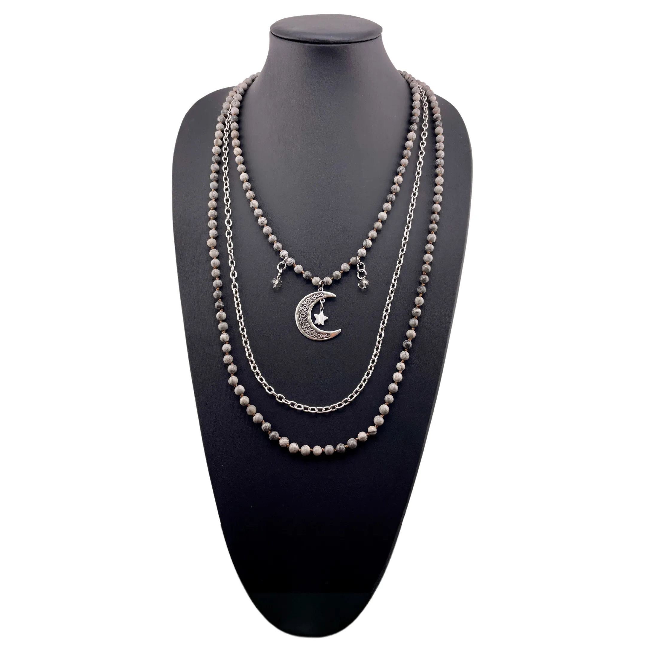 GRATEFUL | CRESCENT MOON | Long Chain Fusion