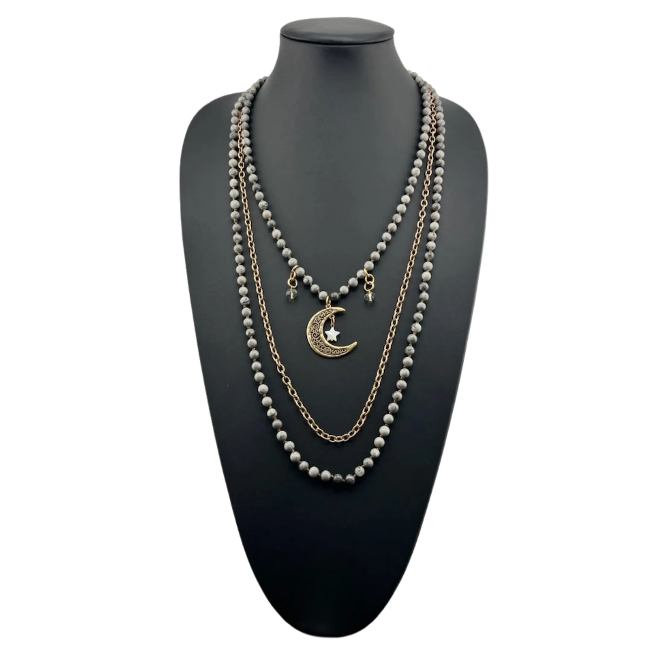 GRATEFUL | CRESCENT MOON | Long Chain Fusion
