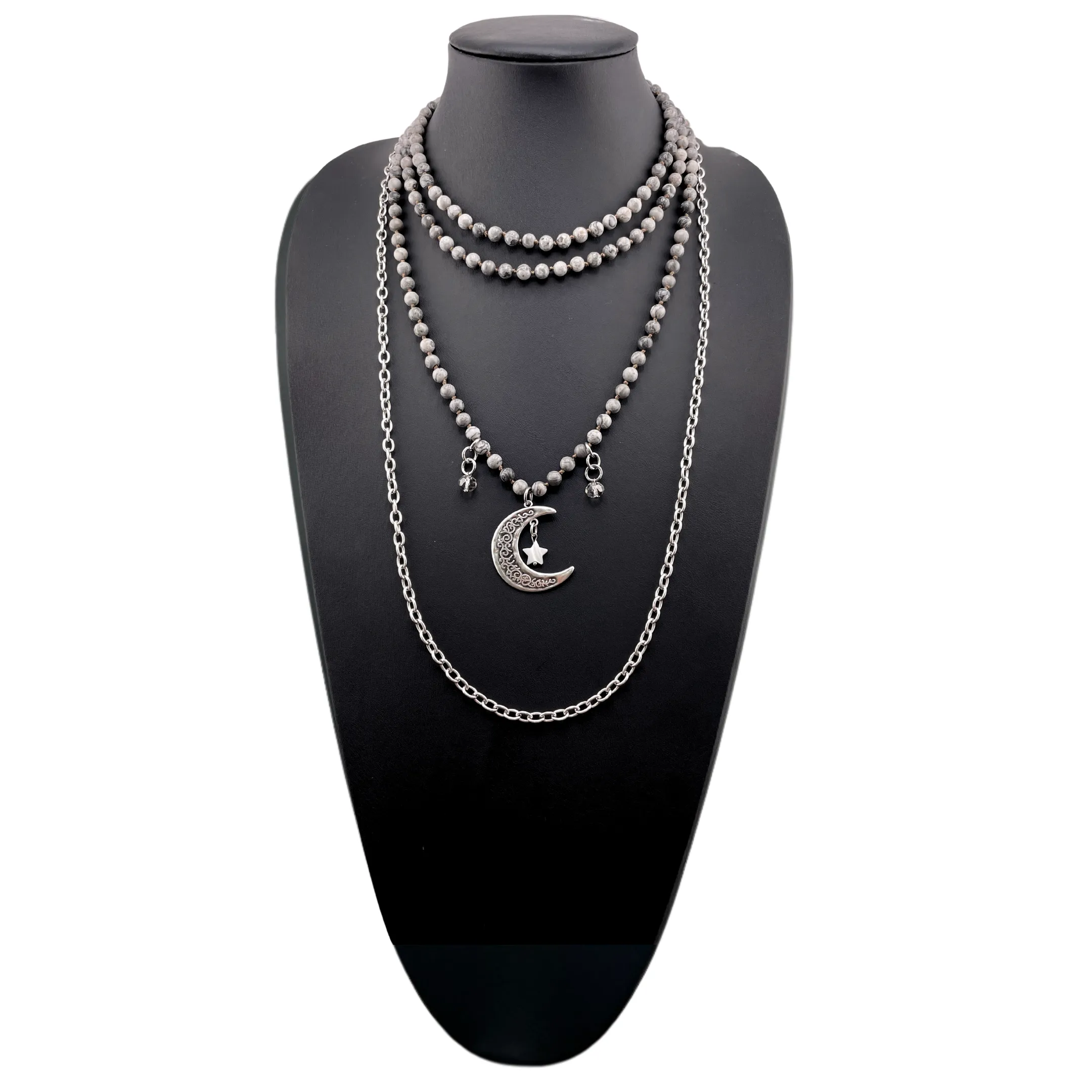 GRATEFUL | CRESCENT MOON | Long Chain Fusion