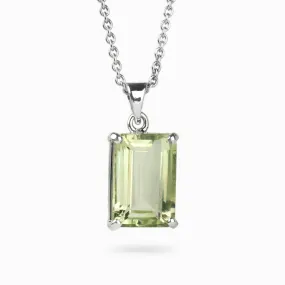 Green Quartz Necklace