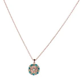 Guardian Angel Pendant in "Ivy Villa" - Rose Gold