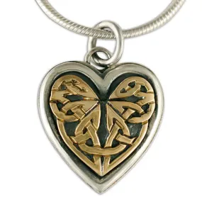 Heart Woven Pendant