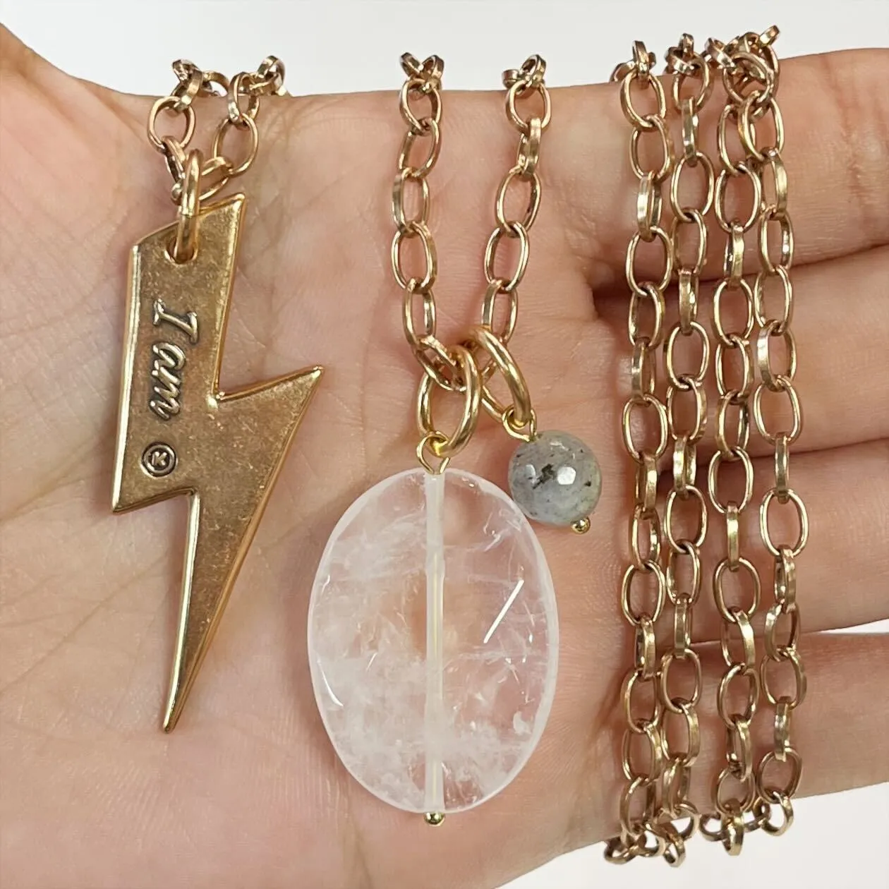 I AM | LIGHTNING BOLT | Original Necklace