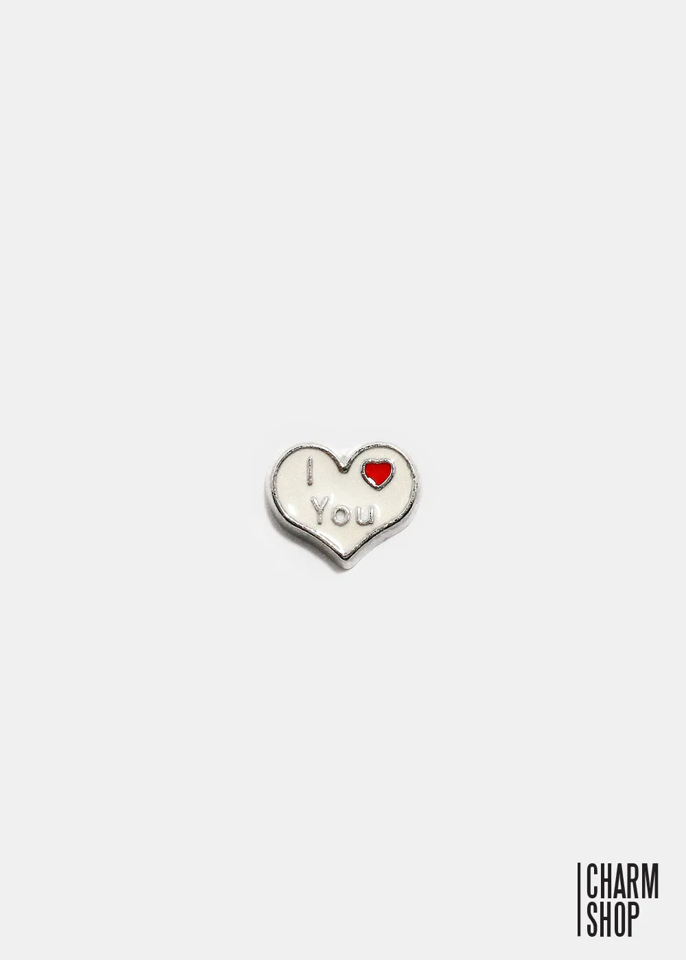 I Love You Locket Charm