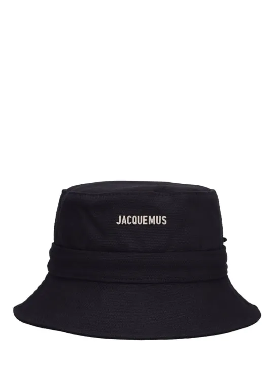 Jacquemus   Le Bob Gadjo cotton logo bucket hat 