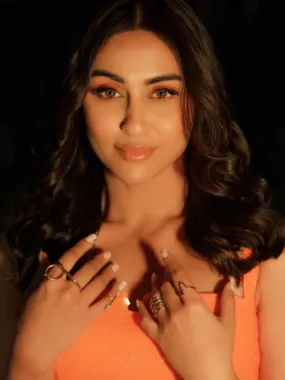 Krystle Dsouza In Infinity Ring
