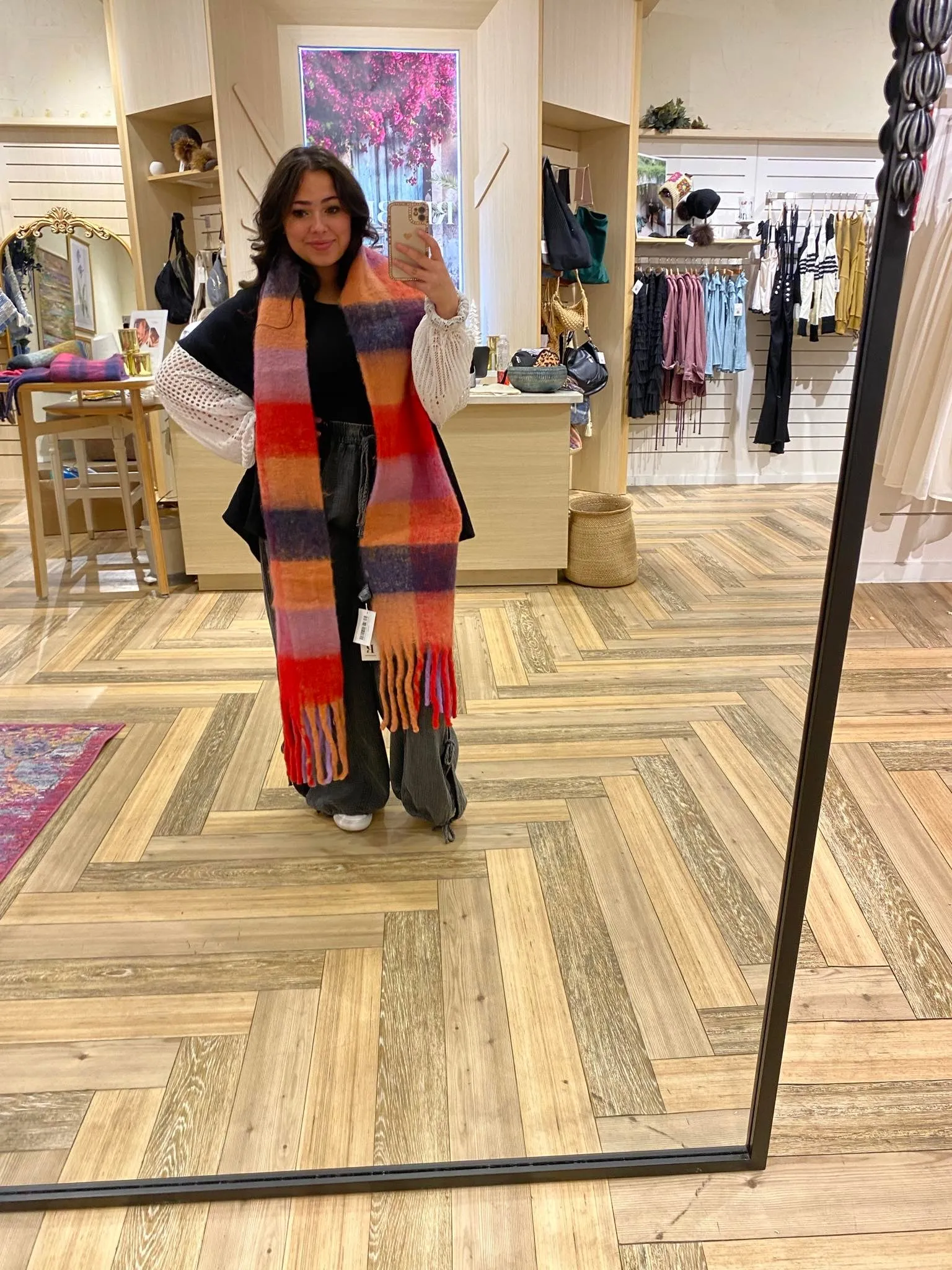 Leah Luxury Winter Scarf - Multicolored - The Perfect Gift Accessory By Pia Rossini