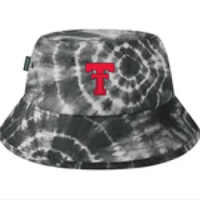 Legacy Texas Tech Vault Double T Tie Dye Bucket Hat