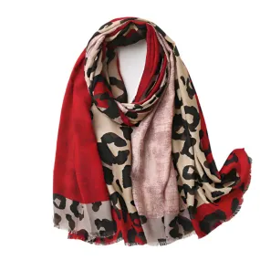 Leopard Pashmina Scarf