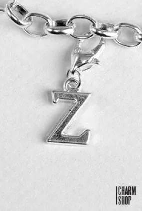 Letter Z Dangle Charm