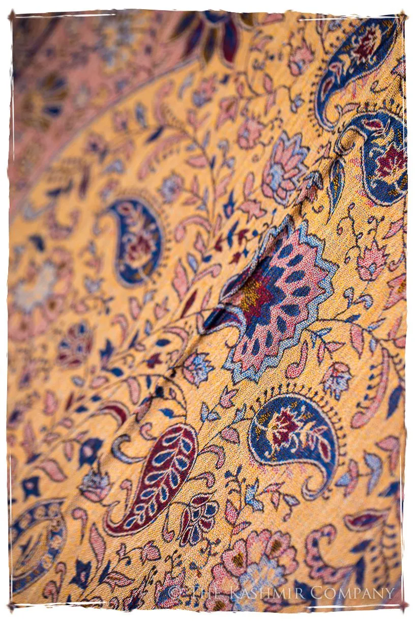 Lucrezia Paisley Reversible Kashmir Wool Scarf
