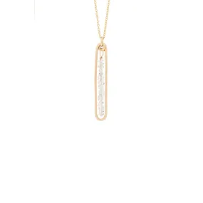 Lyric Herkimer Diamond Necklace in Gold Fill
